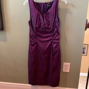 Purple formal dress